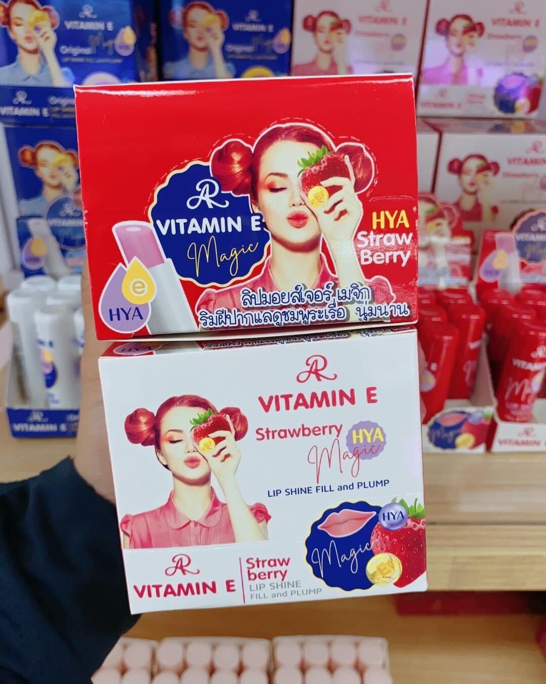 Son dưỡng môi vitamin e thái lan