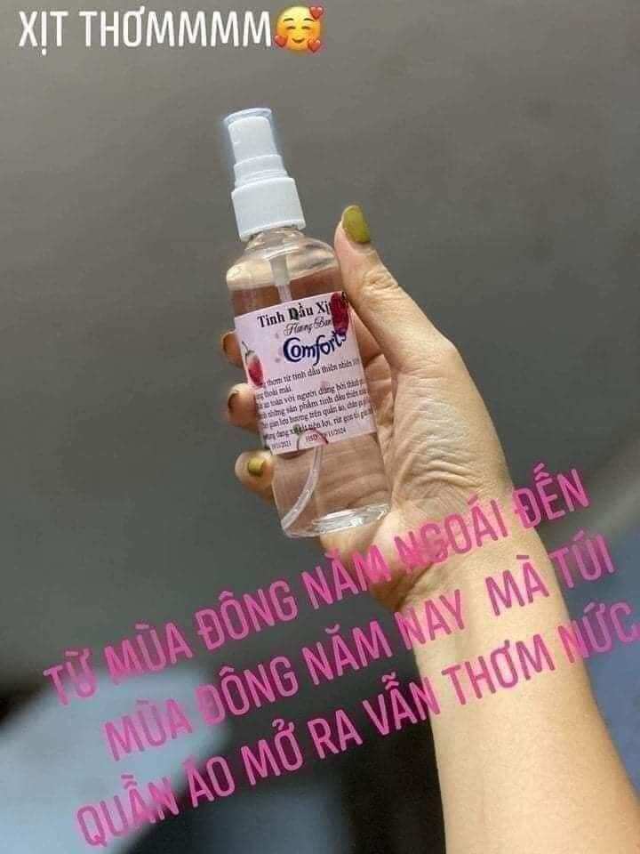 COMBO 3 CHAI 3 MÙI XỊT THƠM QUẦN ÁO COMFOR