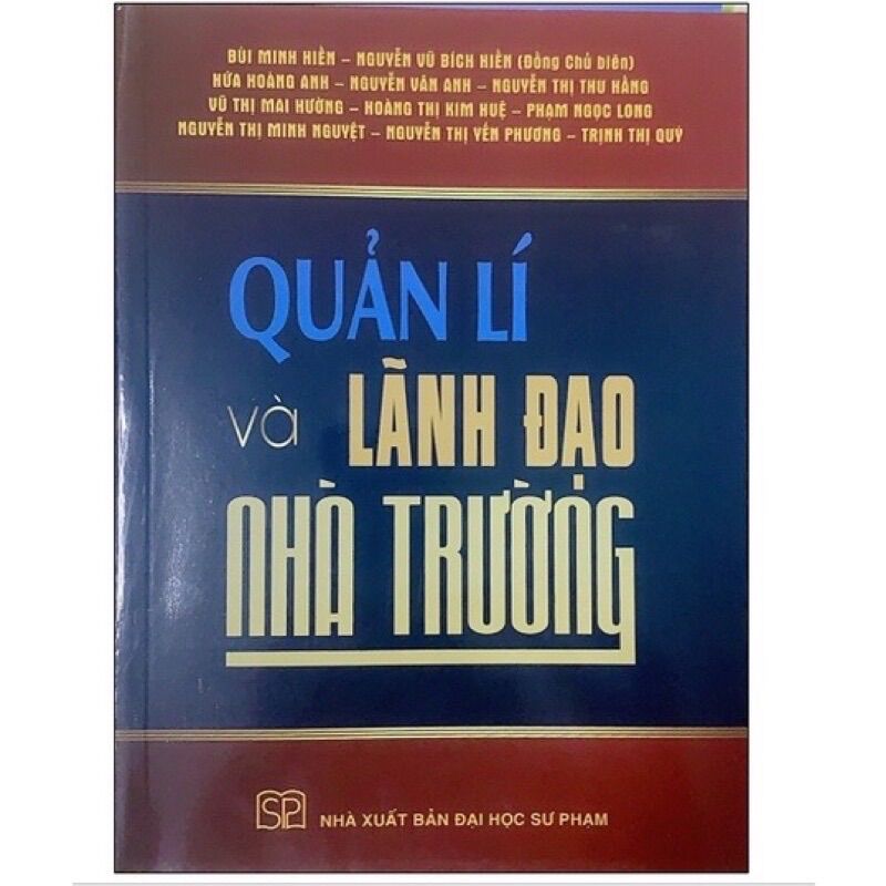 Sách - quản lí và lãnh đạo nhà trường