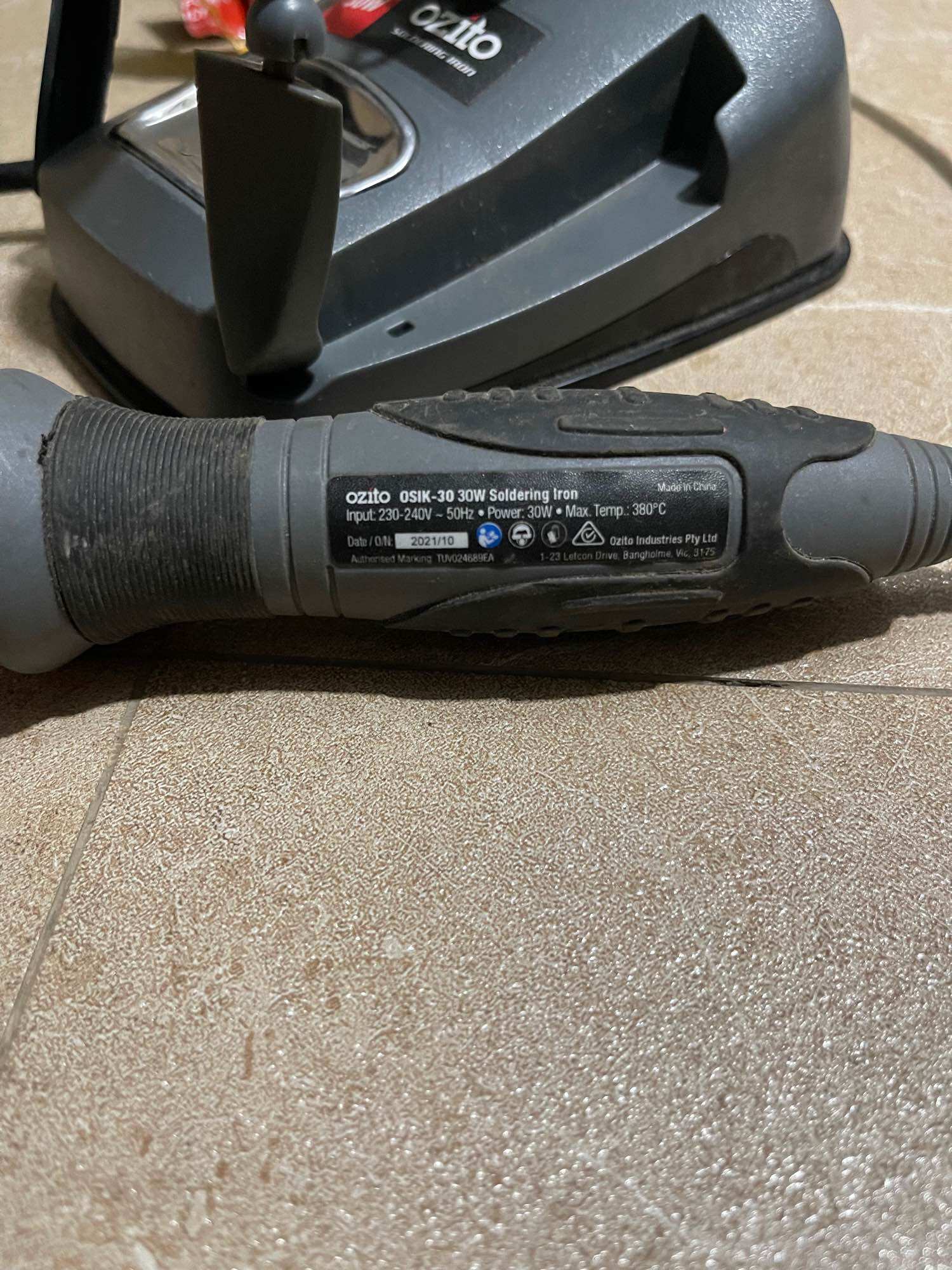 Mỏ hàn ozito 30w 220v