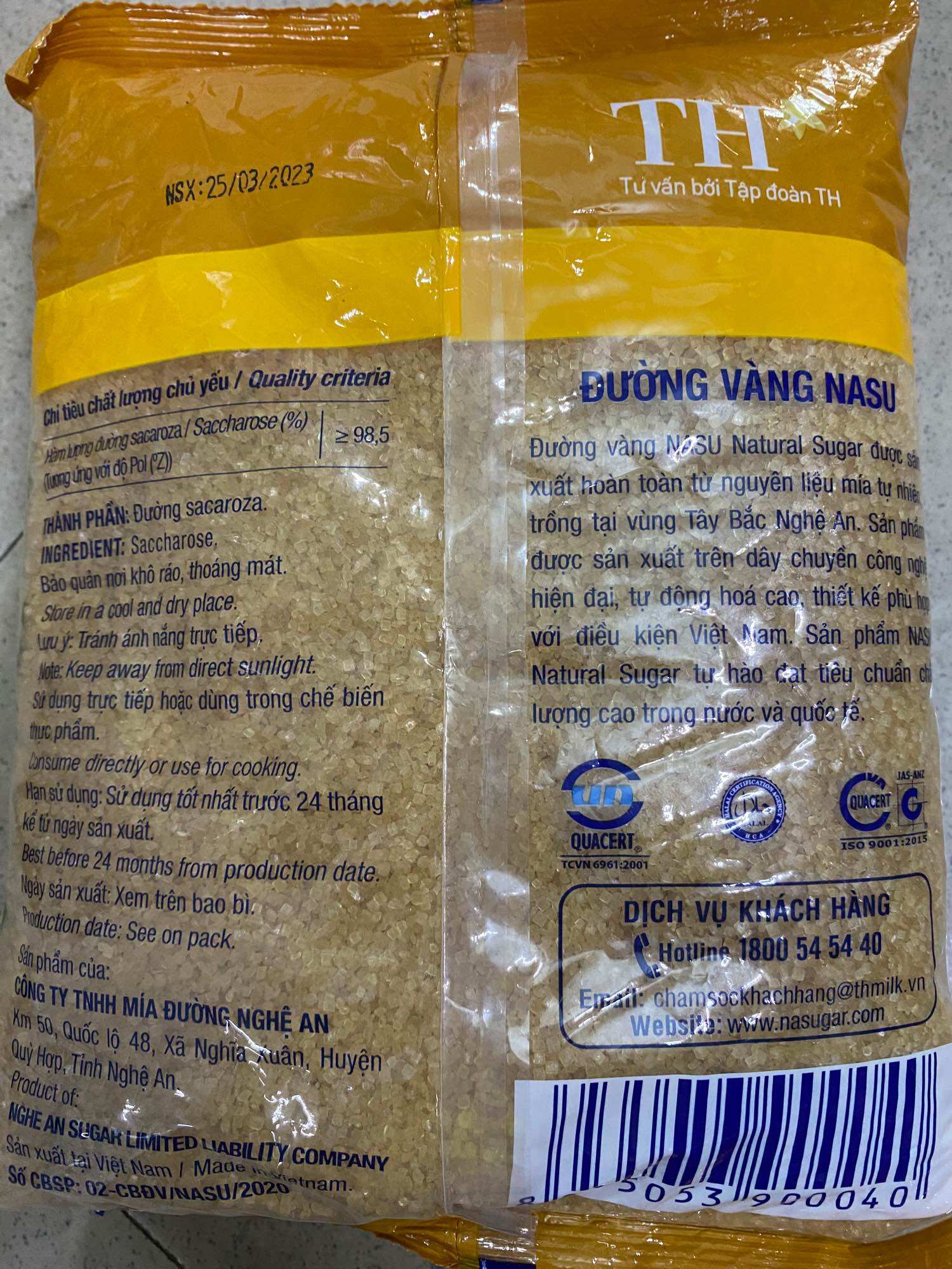 Đường Cát Vàng 1kg