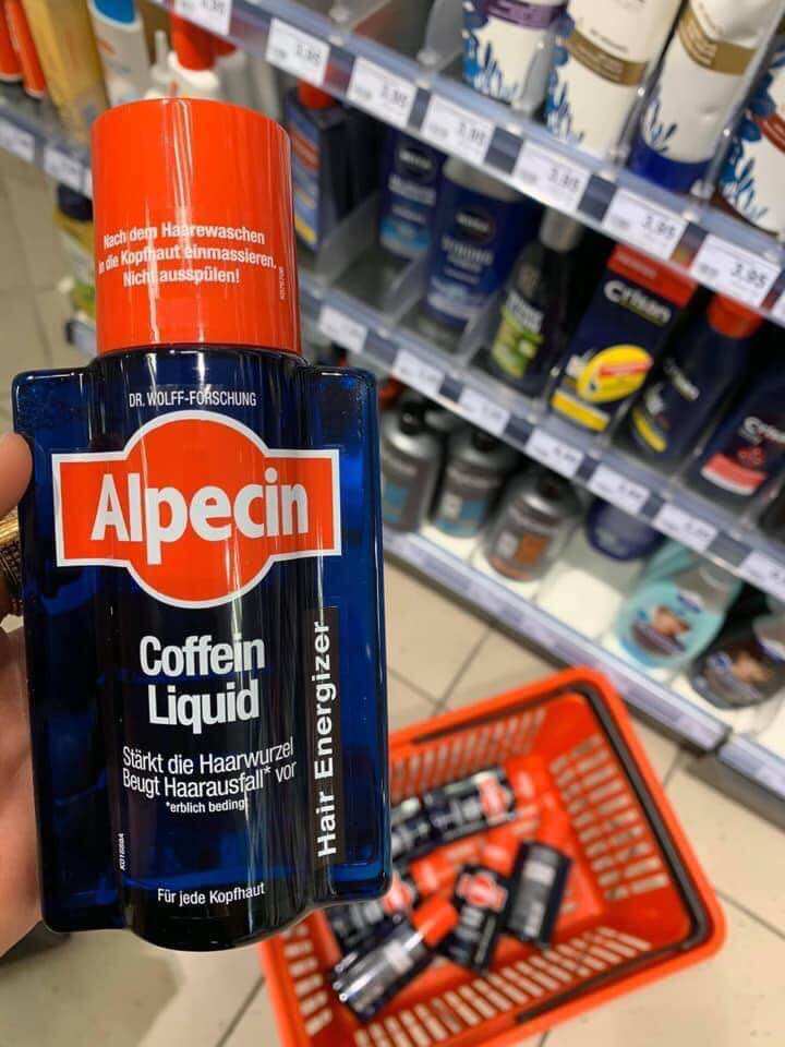Tinh dầu mọc tóc alpecin Đức