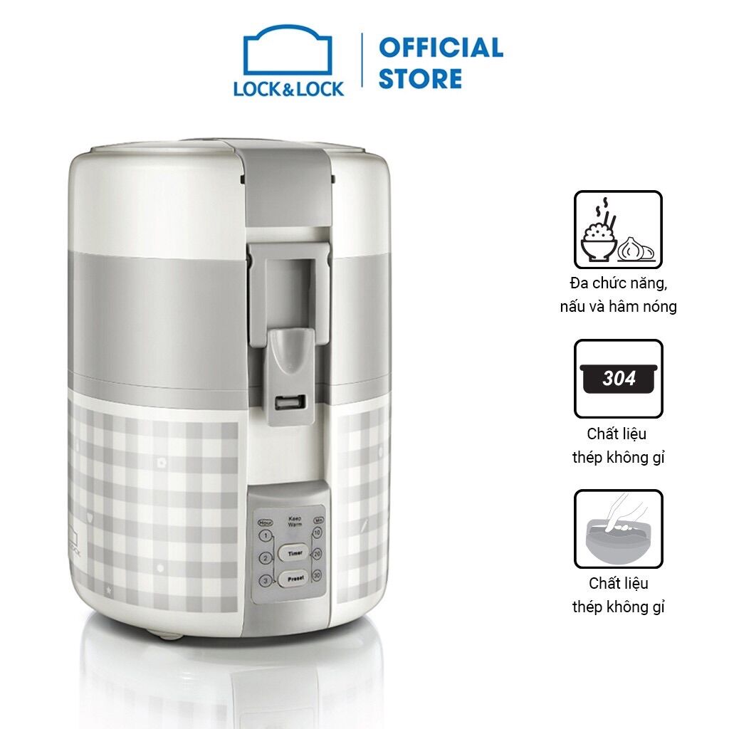 Hộp cơm điện lock&lock ejr216 - 2l