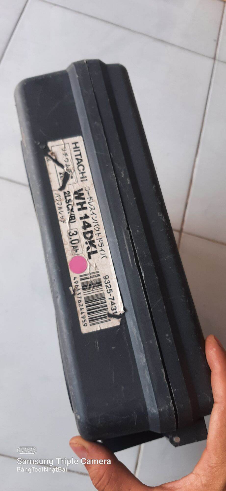 Thùng đựng máy HITACHI nhật bãi