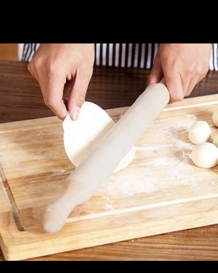 Chày gỗ lăn bột, cây cán bột làm bánh