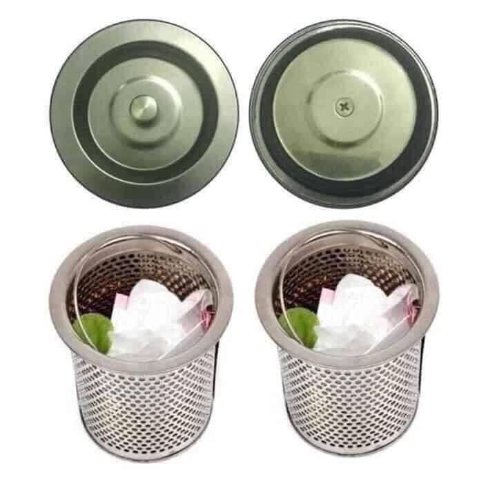 Giỏ đựng rác bồn rửa chén , giỏ rác, nắp rác