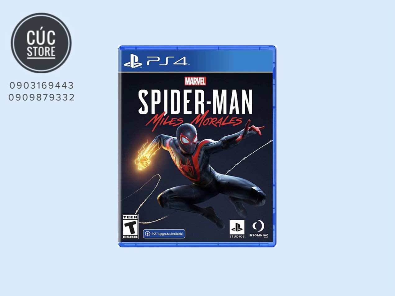 Đĩa chơi game PS4: Marvel's Spider-Man: Miles Morales