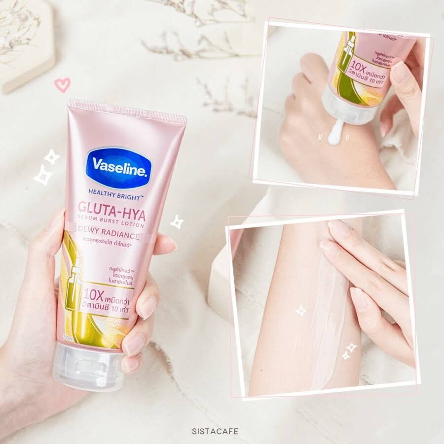 [Vaseline] Sữa Dưỡng Thể Trắng Da Chống Nắng - Thái Lan