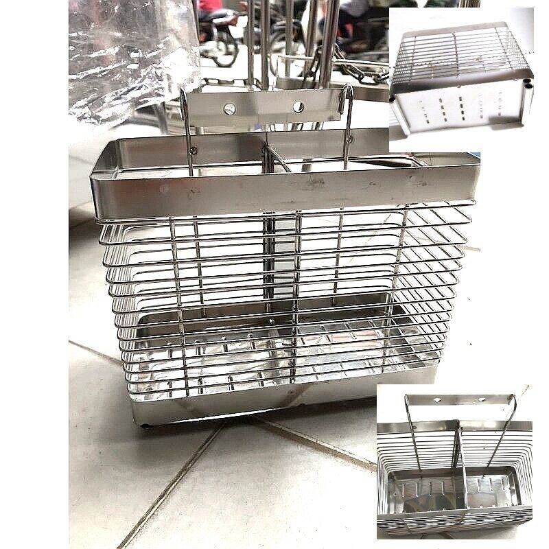 Ống đũa, giỏ đũa inox không gỉ, bền đẹp