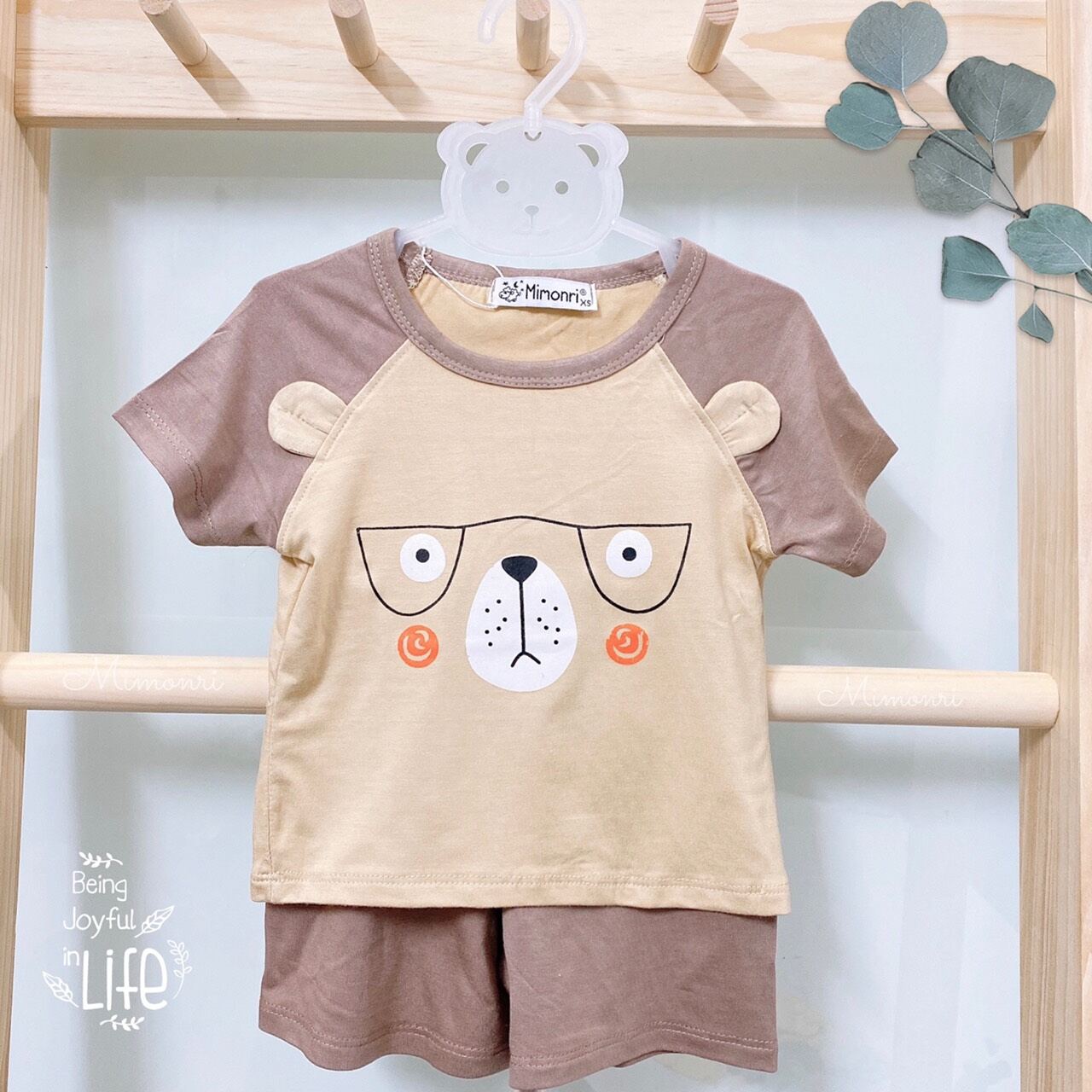 Bộ thun lạnh cho bé từ 8-15kg