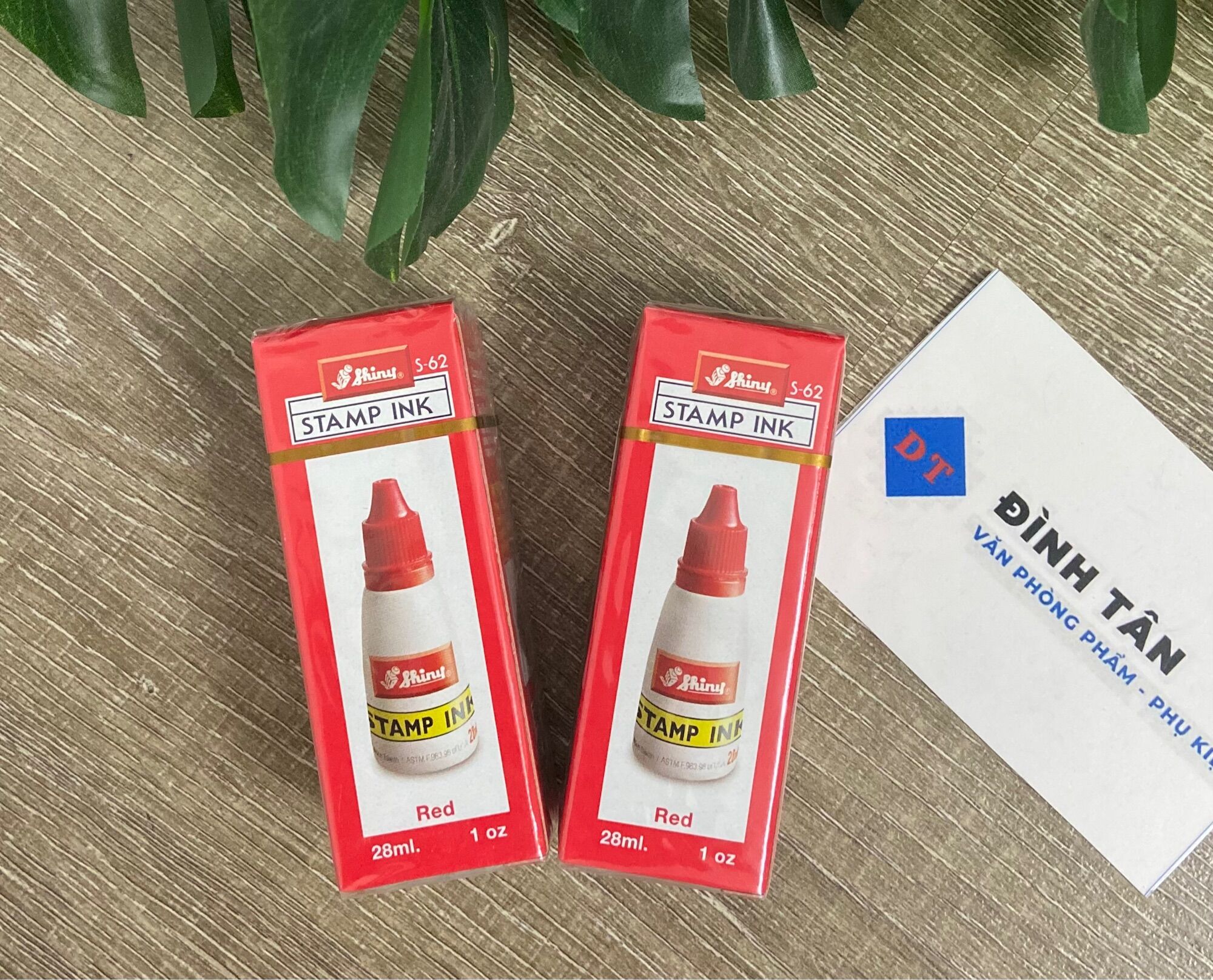Mực dấu shinny stamp ink lọ lớn 28ml