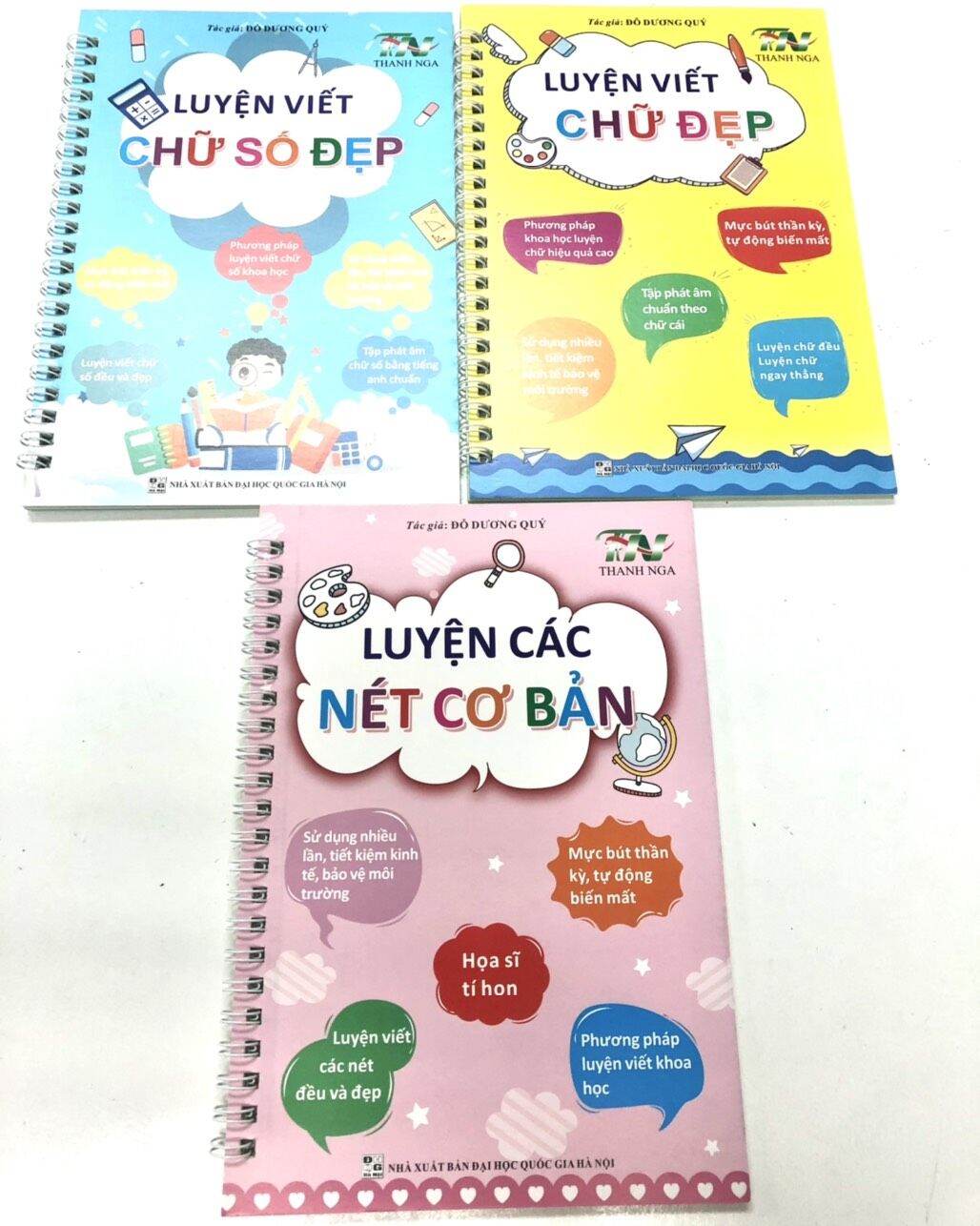 Combo 3 vở tập viết thần kì tự xoá