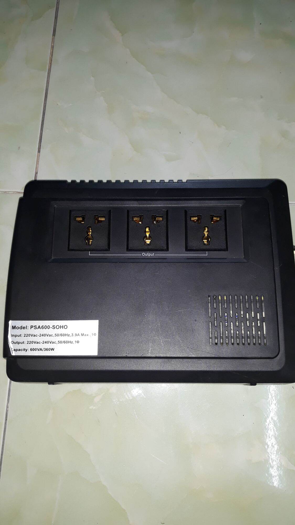 Ups lưu trữ điện kích từ 12v lên 220v