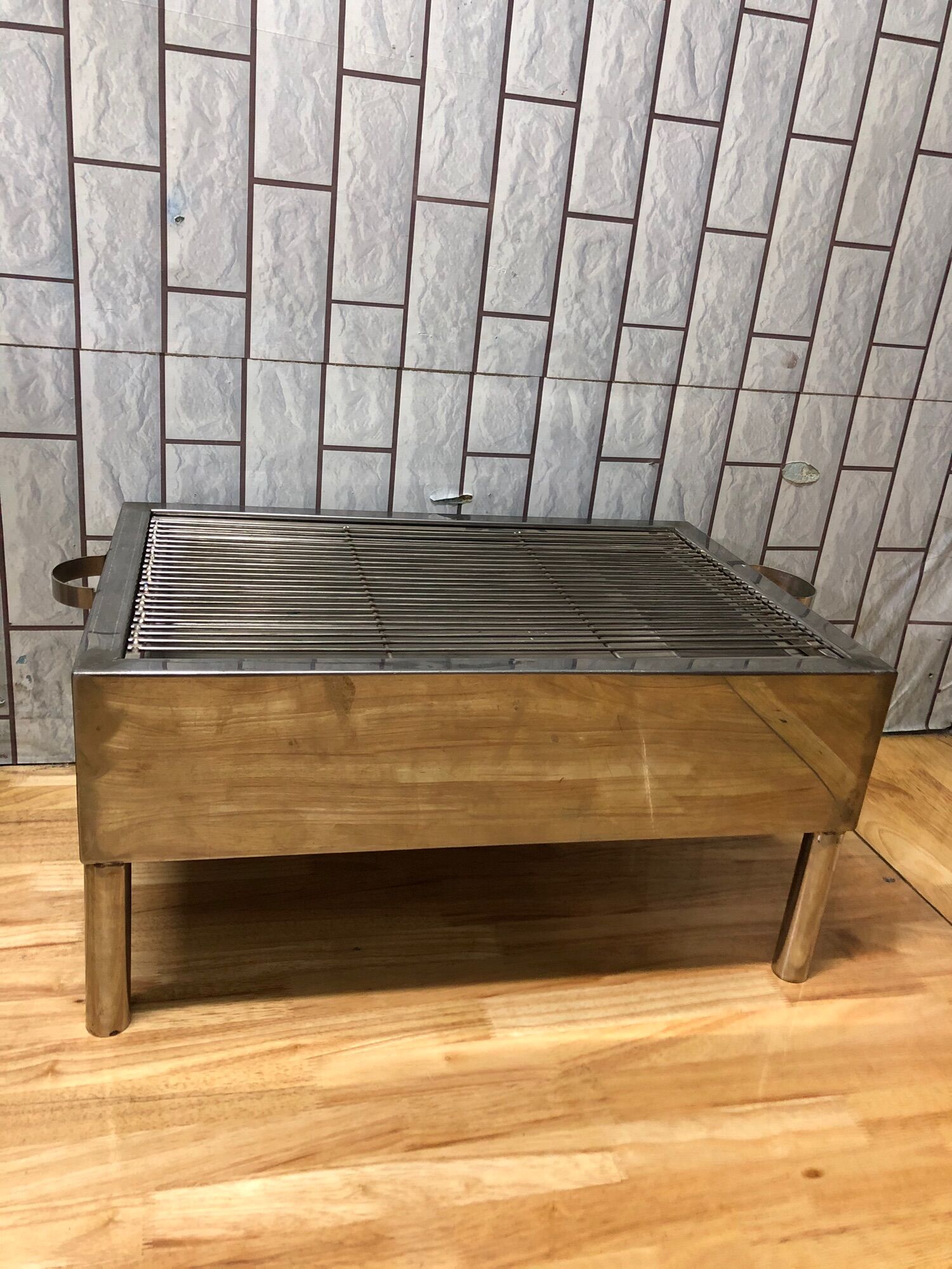 Lò nướng than inox chất lượng cao 35*50