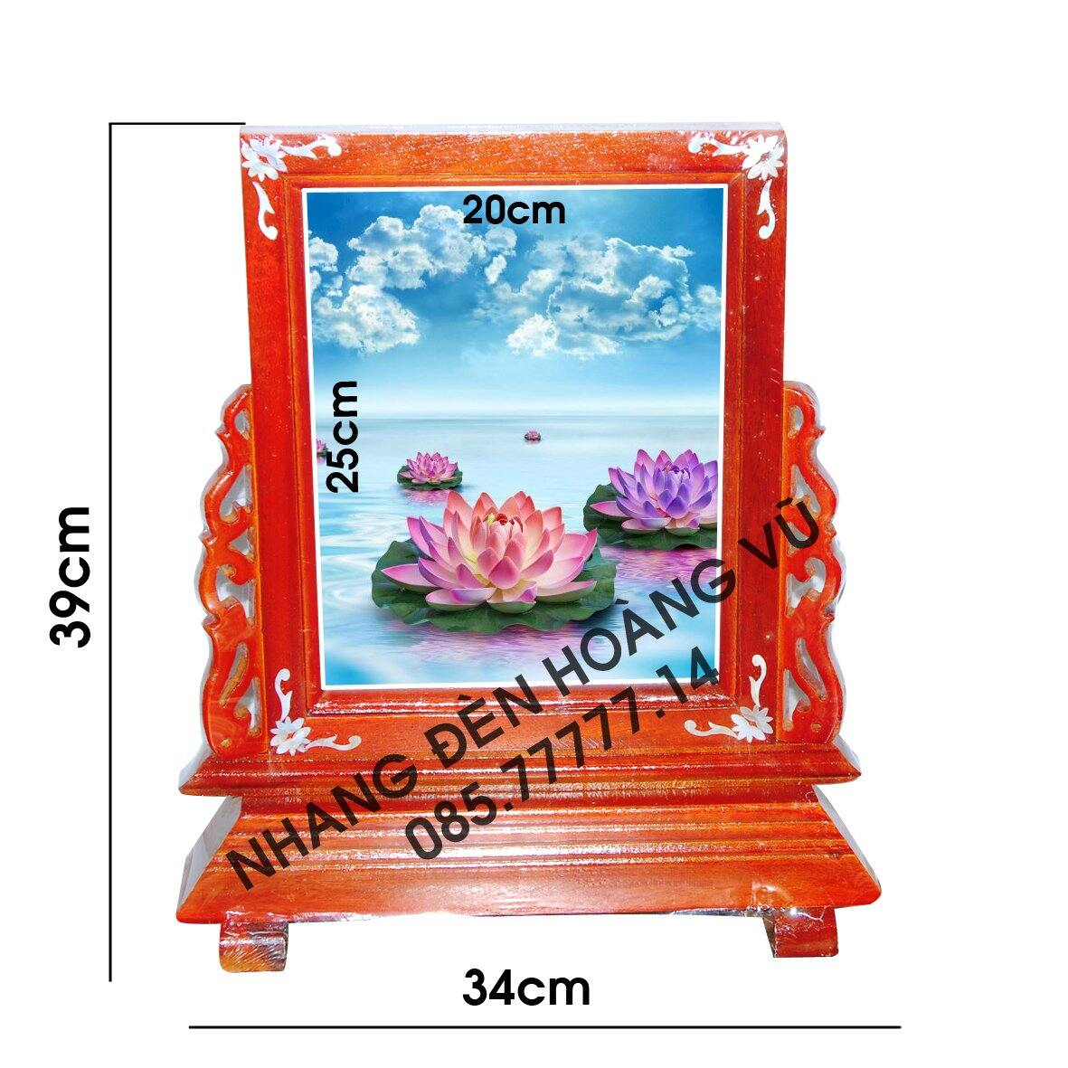 Khung hình - khung hình thờ có đế 20×25cm, 20×30cm, 25×35 cm