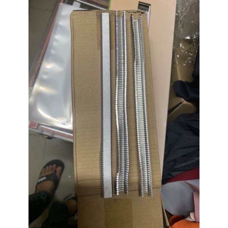 Đầu ghim kẹp xúc xích, ghim bấm đầu xúc xích, nhôm kẹp xúc xích, đầu kẹp chì BU506. 