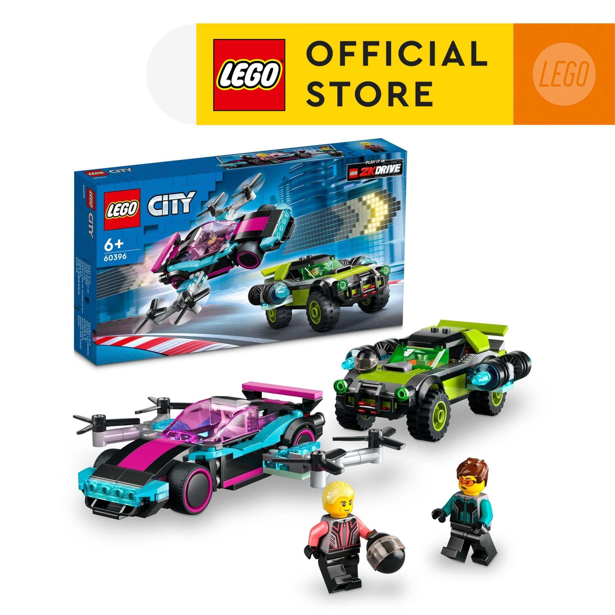 [ĐỘC QUYỀN LAZADA] LEGO City 60396 Đồ chơi lắp ráp Bộ sưu tập xe đua nâng cấp (359 chi tiết)