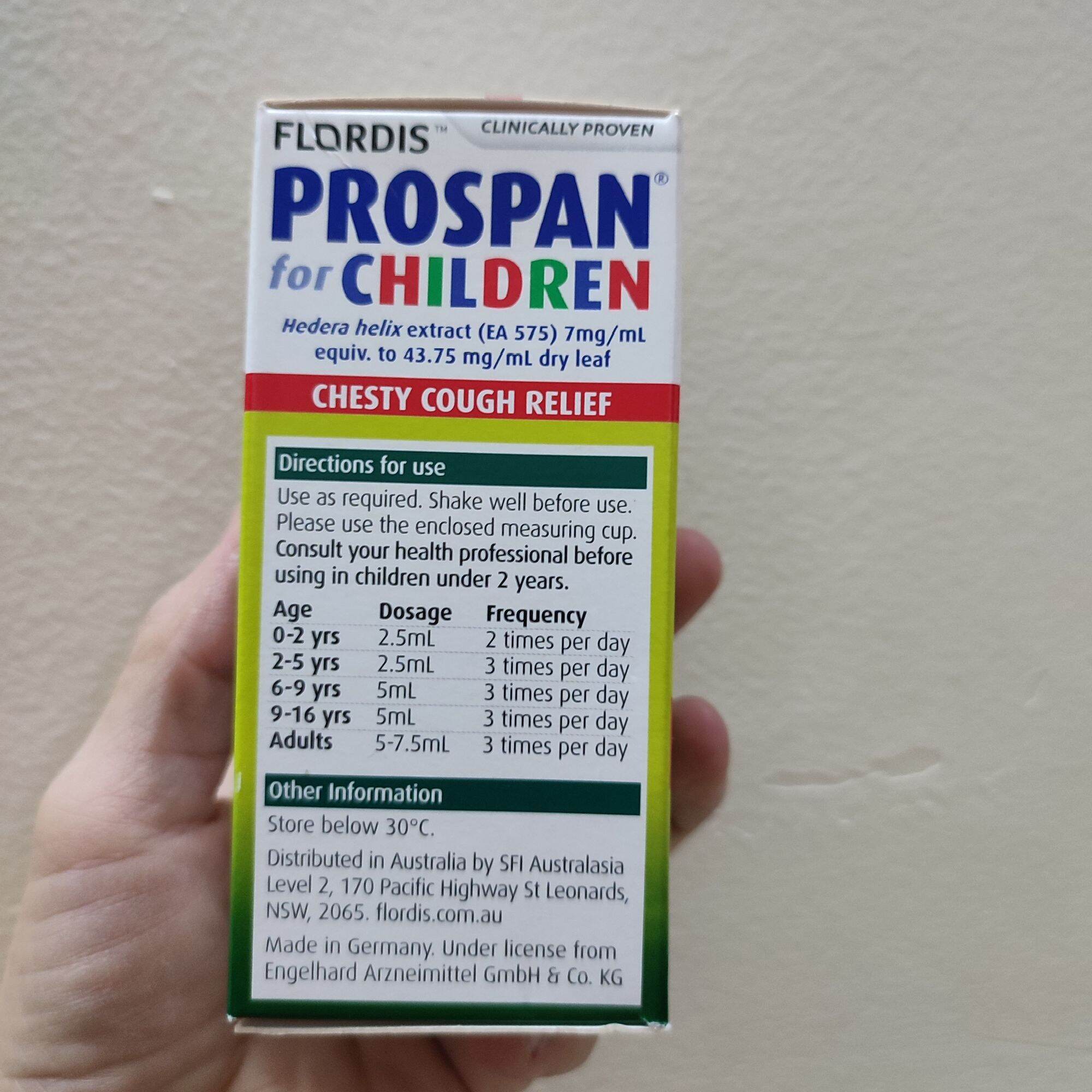 Siro ho prospan úc @& Đức 100ml
