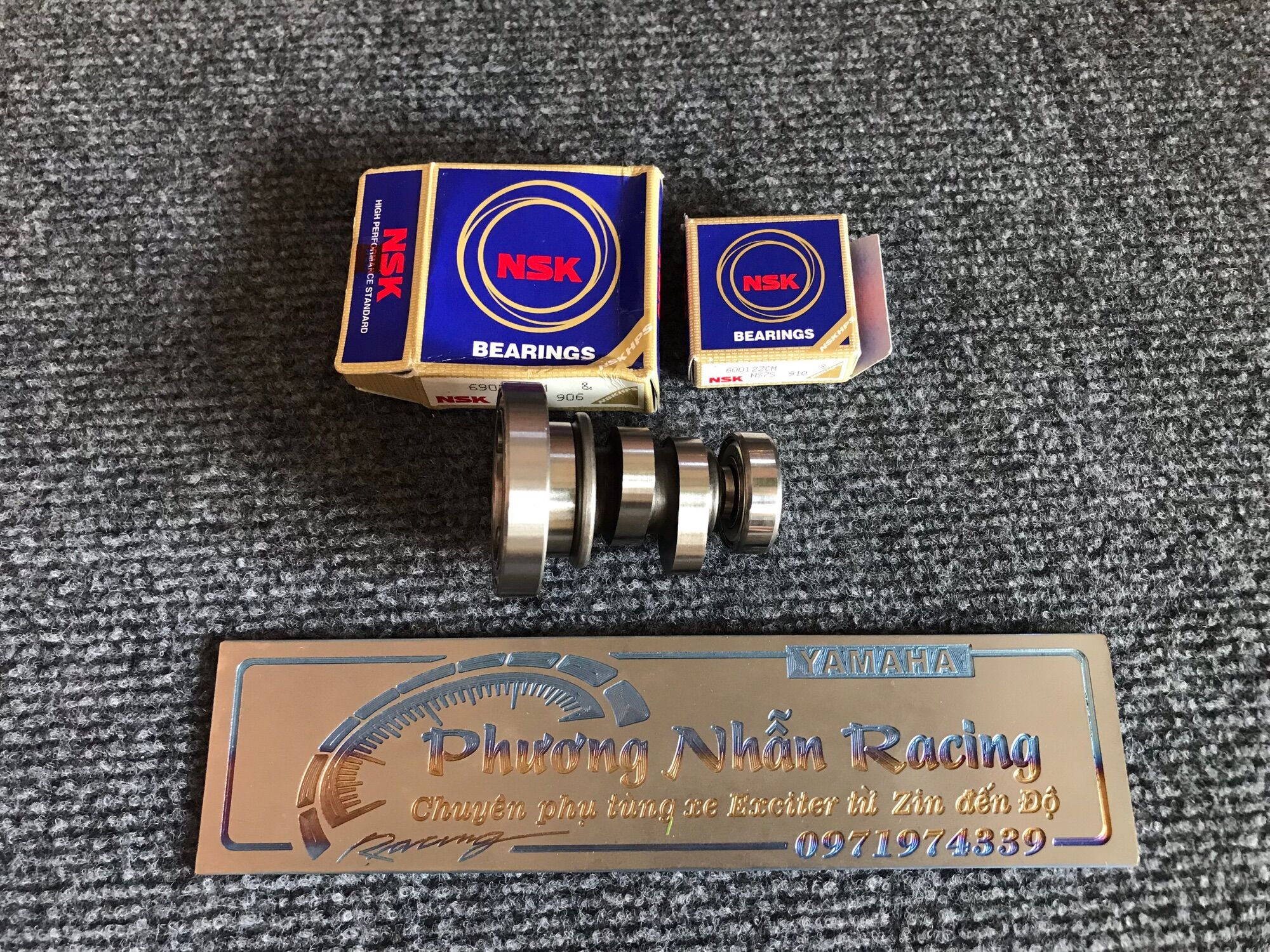 Bộ 2 bạc đạn cam Exciter.