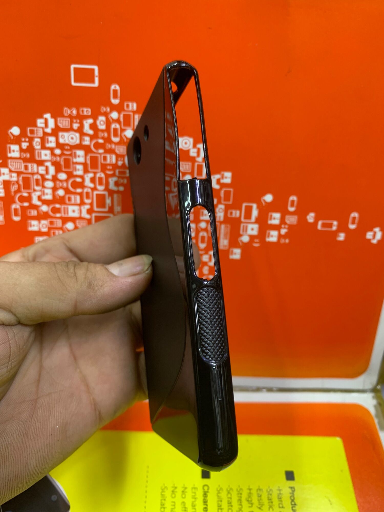 Ốp lưng Sony Z3 Mini dẻo đen hàng xịn