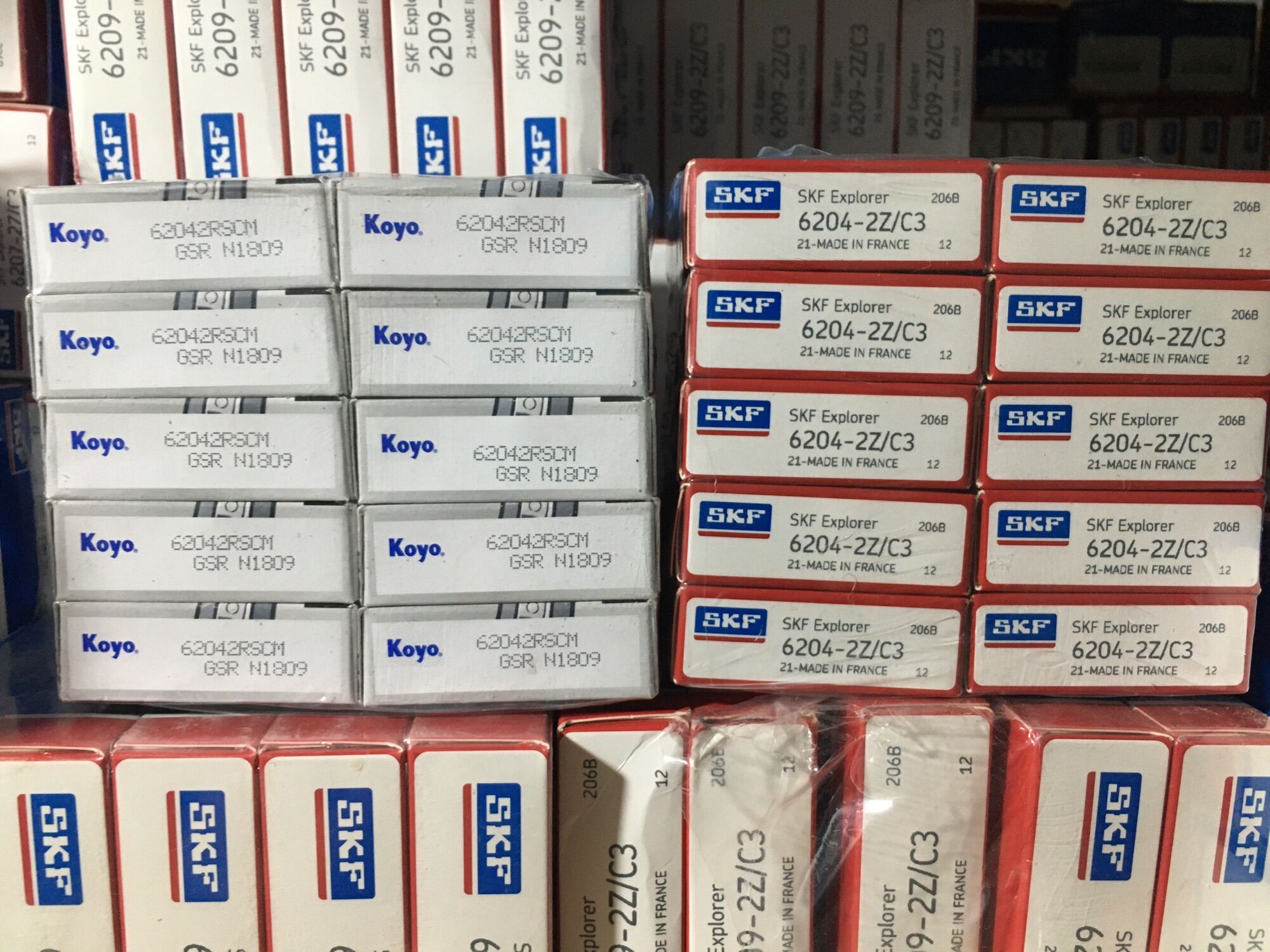 Vòng bi bạc đạn skf 6204