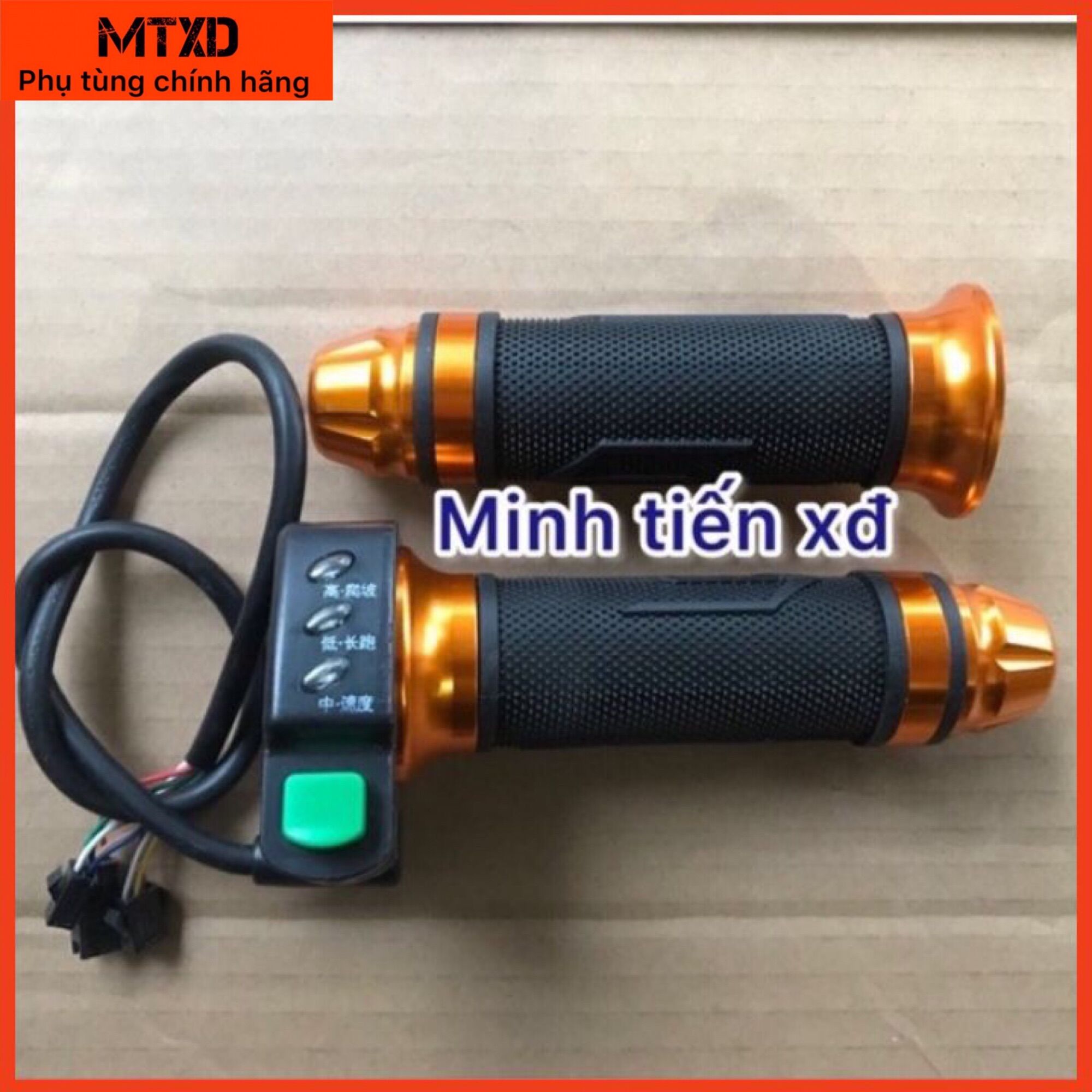 Tay ga xe điện xmen 3 đèn tốc độ