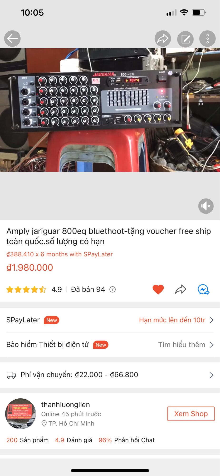 âmply 800eq-16 sò lớn.bluethoot