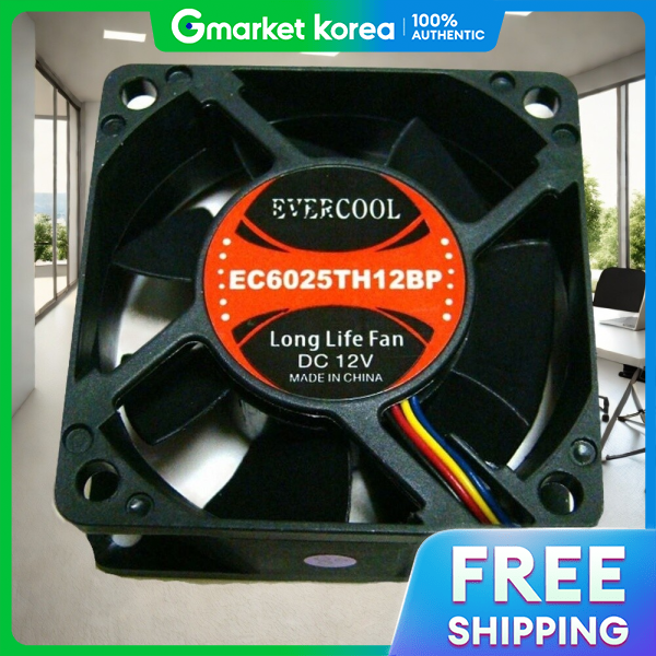 Compact 60 X 25 mm Case Cooling Fan Pwm Control Giá 506,250 Đồng*Miễn phí vận chuyển