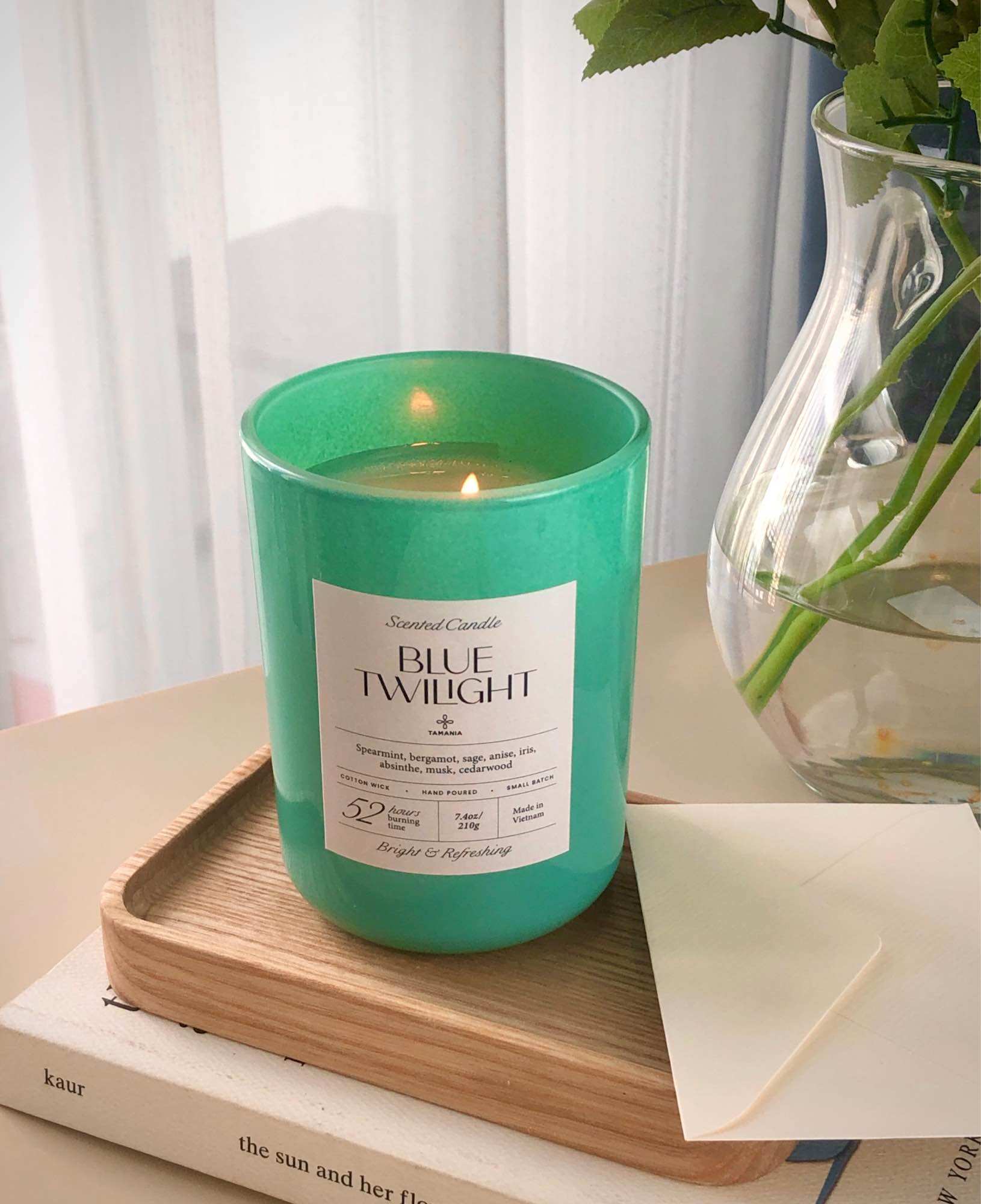 Nến thơm Blue Twilight Tamania Sense scented candle