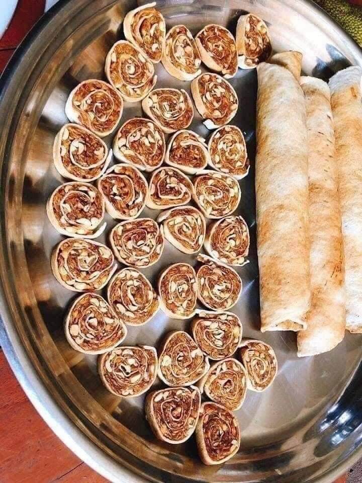 Kẹo chuối cuốn bánh tráng 100g