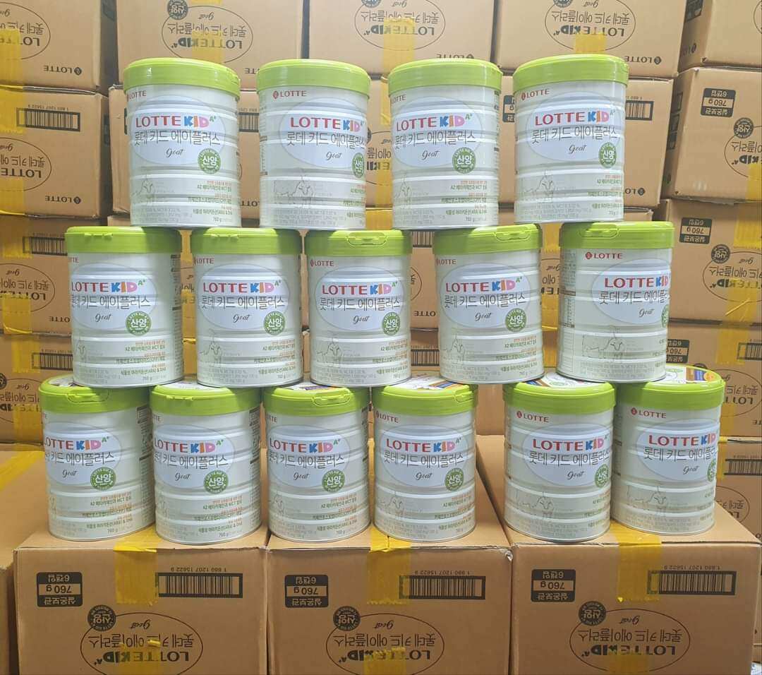 SỮA DÊ LOTTE KID A+ 760G