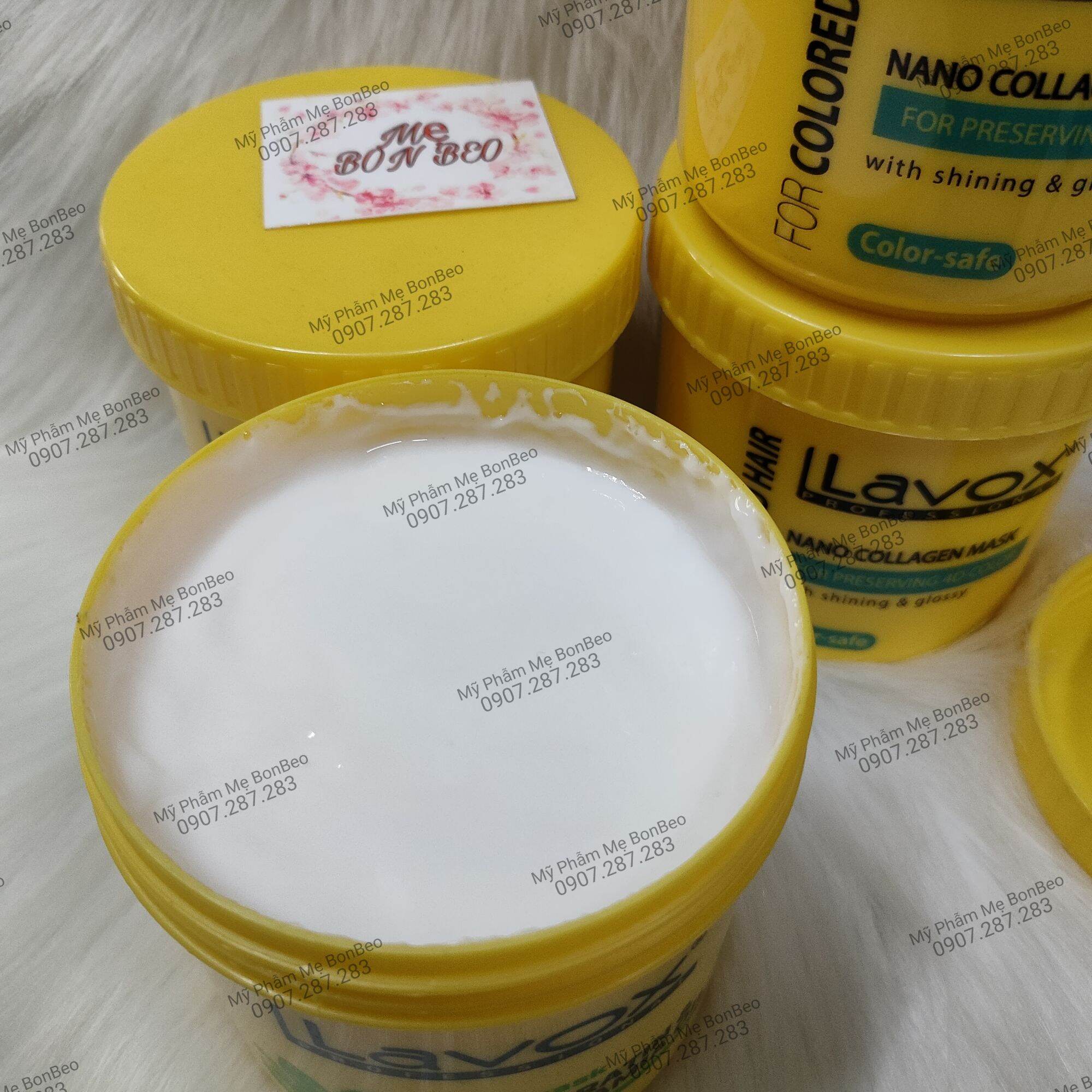 Kem ủ tóc siêu mềm mượt Lavox 500ml