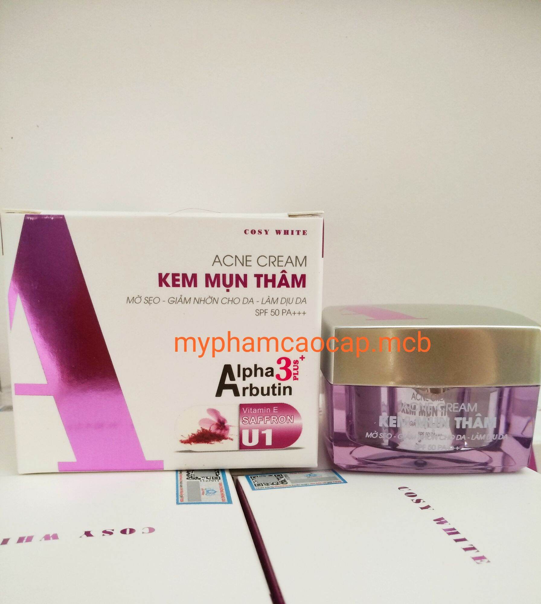 KEM ACENE MỤN THÂM ALPHA ARBUTIN 20g