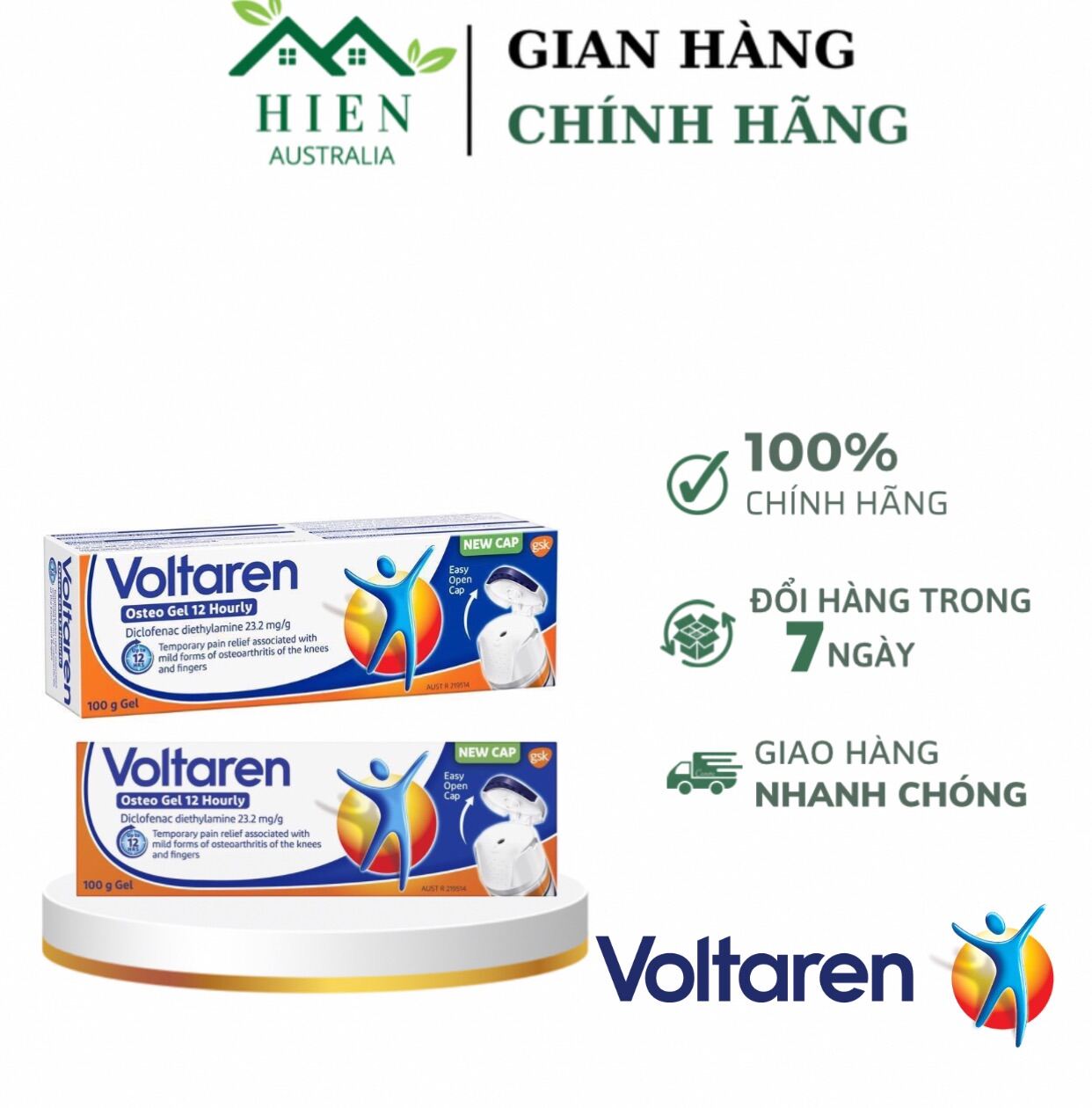 Dầu Xoa Bóp Voltaren 100g