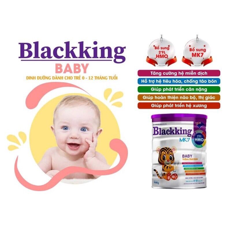 Sữa Blackking baby 900g