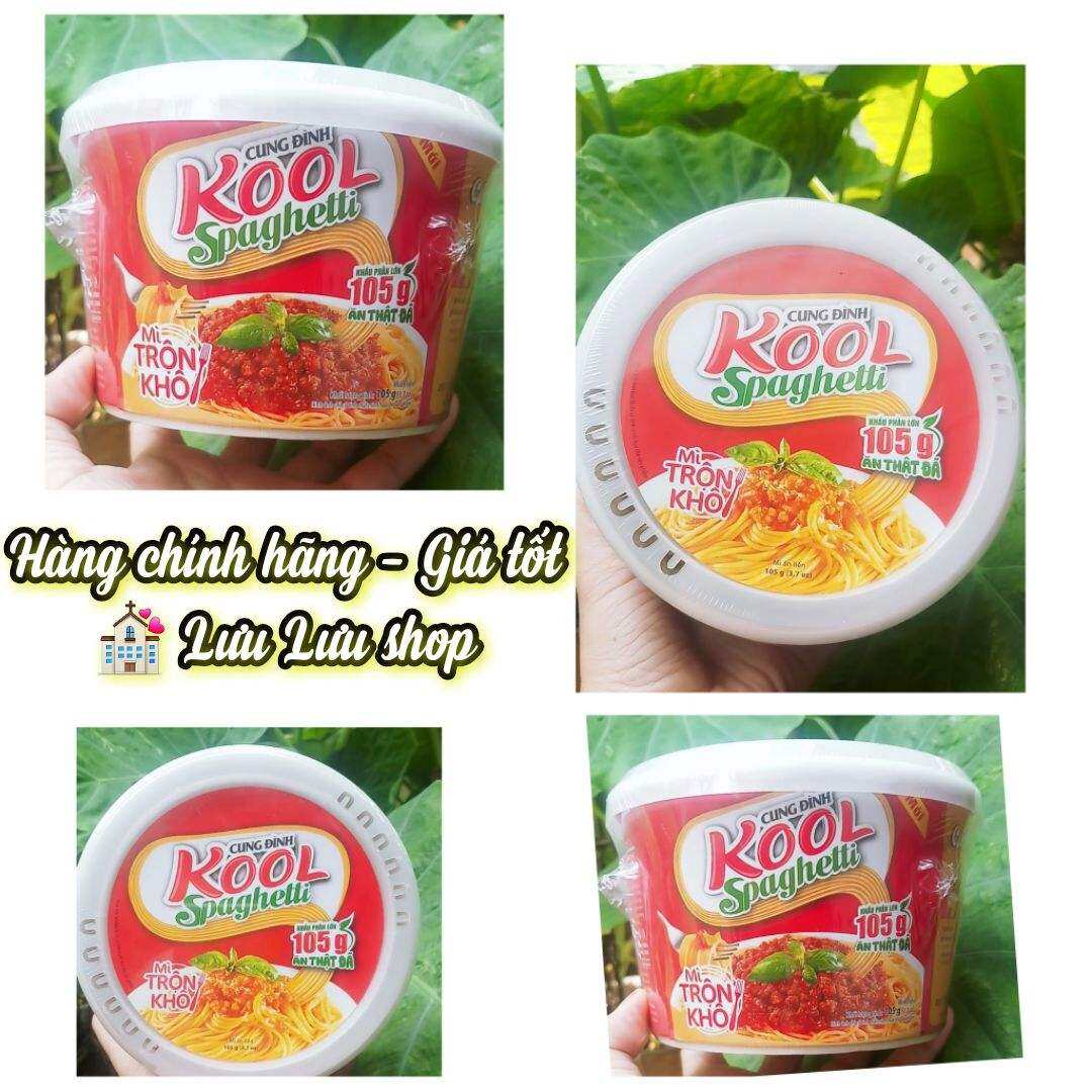 Mì trộn Cung Đình Kool spaghetti bò bằm tô 105g