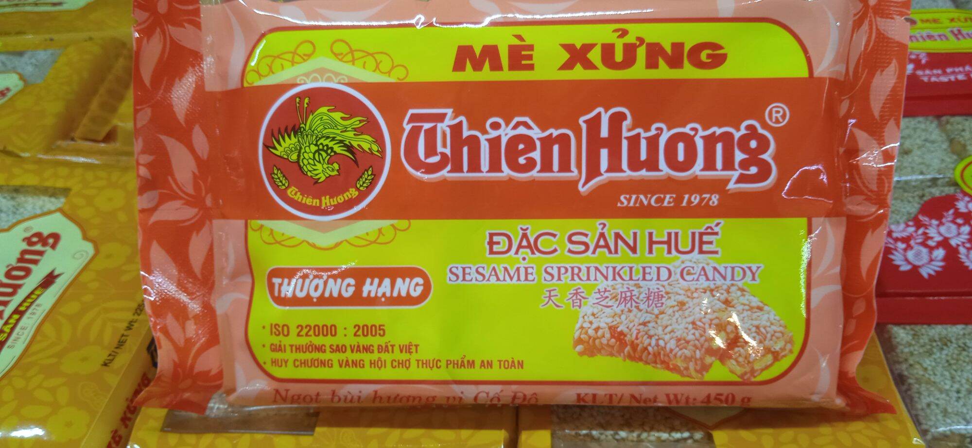 ( Chính hãng ) Mè xửng dẻo túi 450g