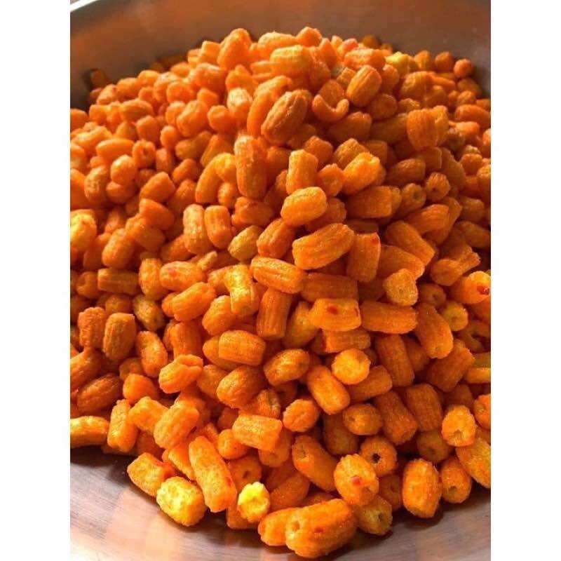 Bim bim que đỏ, bánh men bi tròn, sò nui