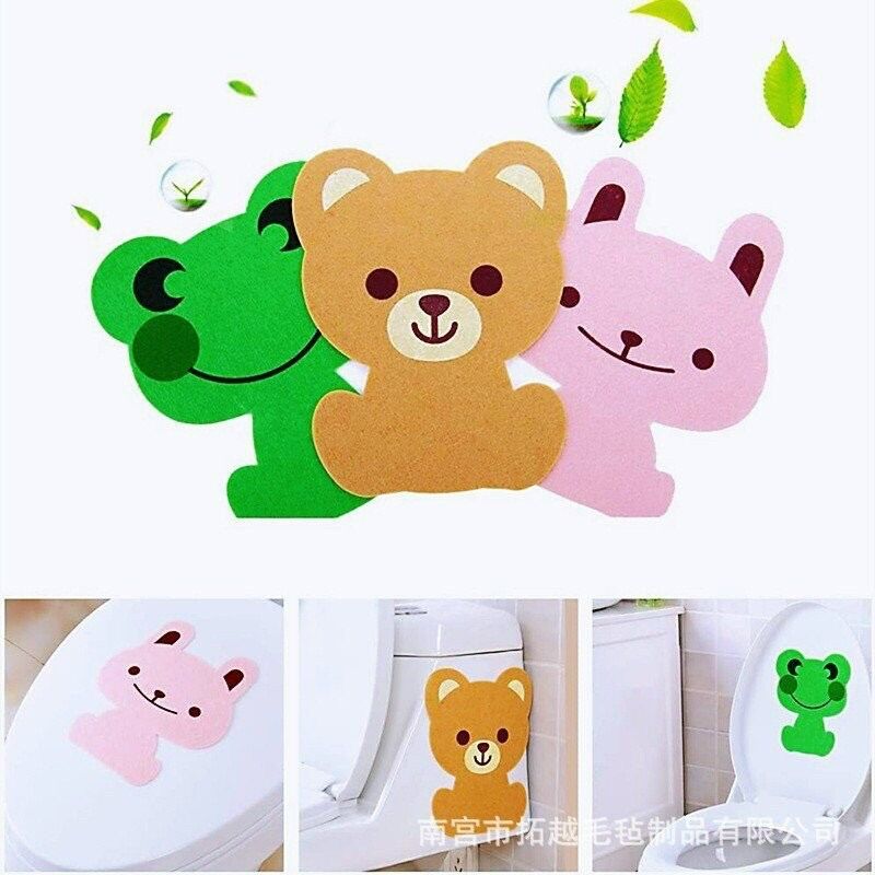 Miếng dán khử mùi nhà vệ sinh hình thú