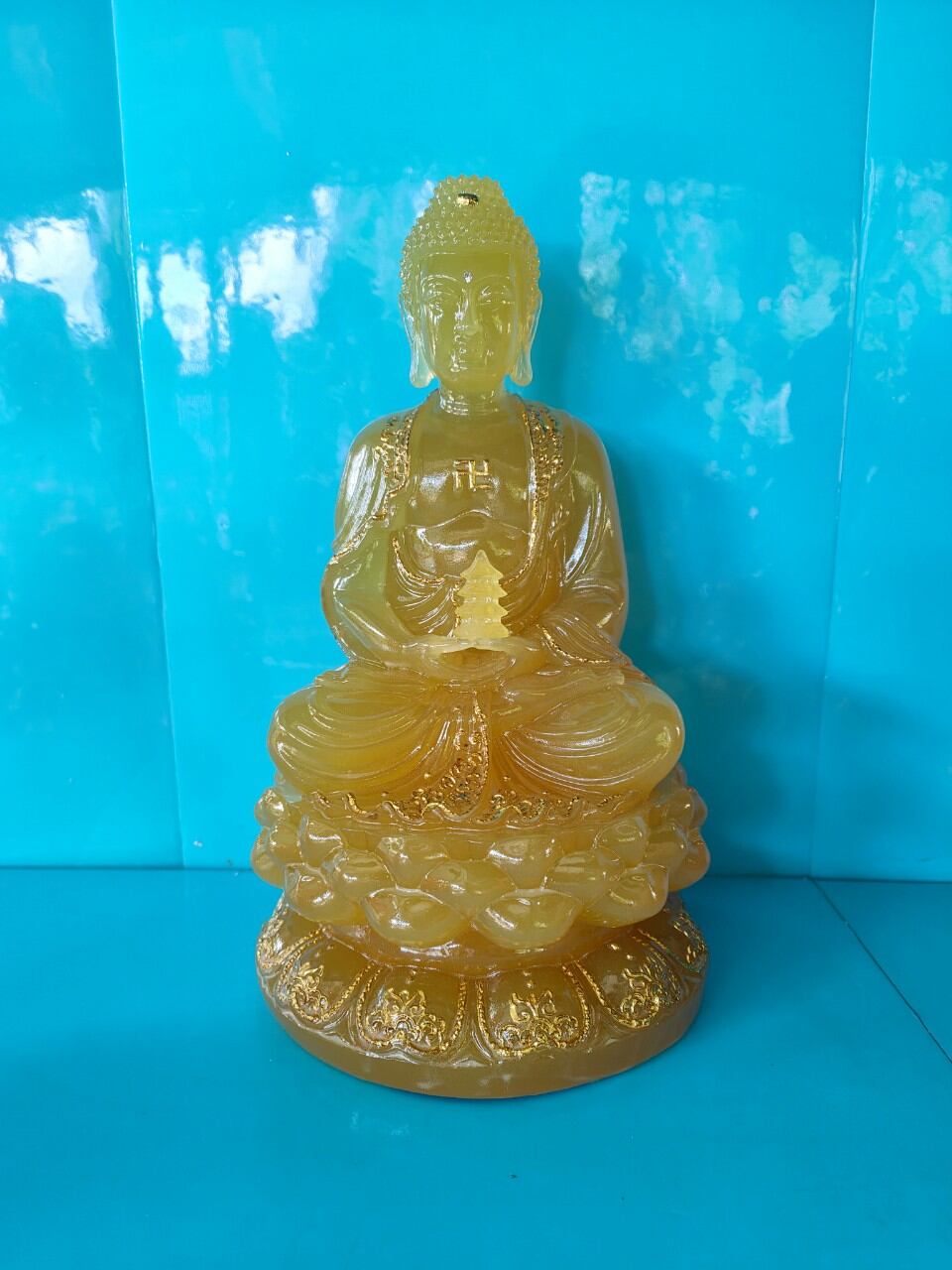 Tượng 7 Vị Dược Sư Lưu Ly cao 30cm