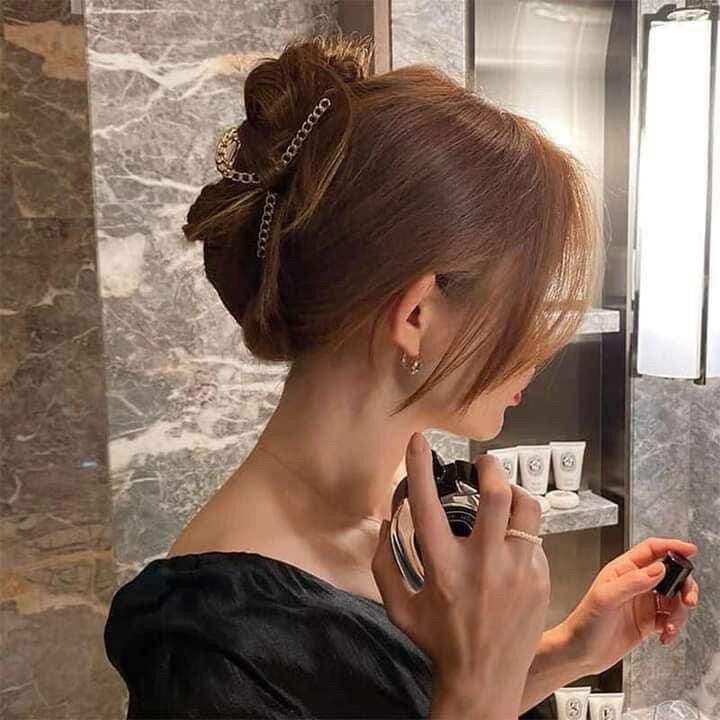 Kẹp tóc nữ thanh lịch phong cách Hàn Quốc