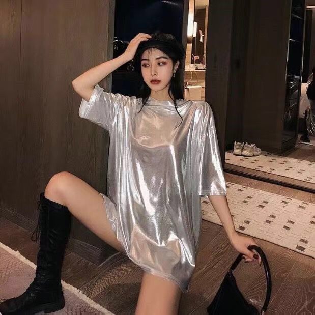 Áo thun bóng form rộng