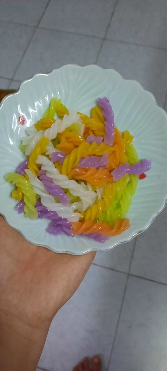 Nui xoắn rau củ (sấy khô 1kg)