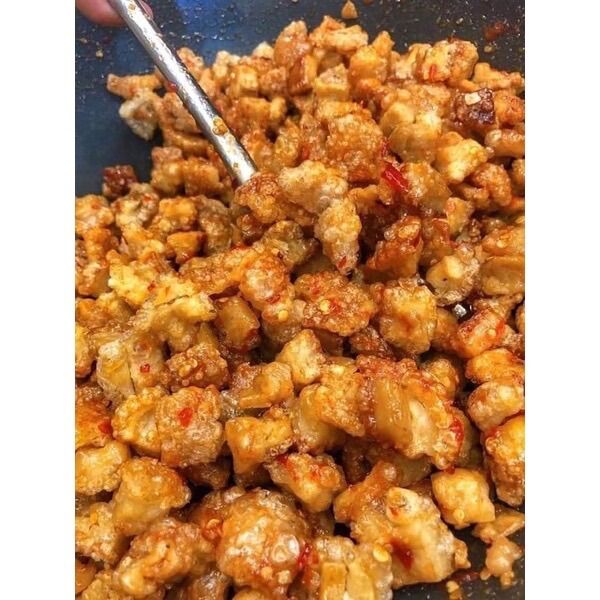 Tóp Mỡ Rim Mắm Tỏi Ớt Hũ 250gr
