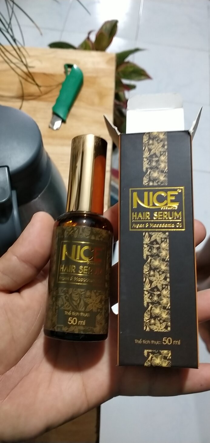serum dưỡng tóc Nice argang macadania oil.dầu bóng dưởng tóc nice giá rẻ