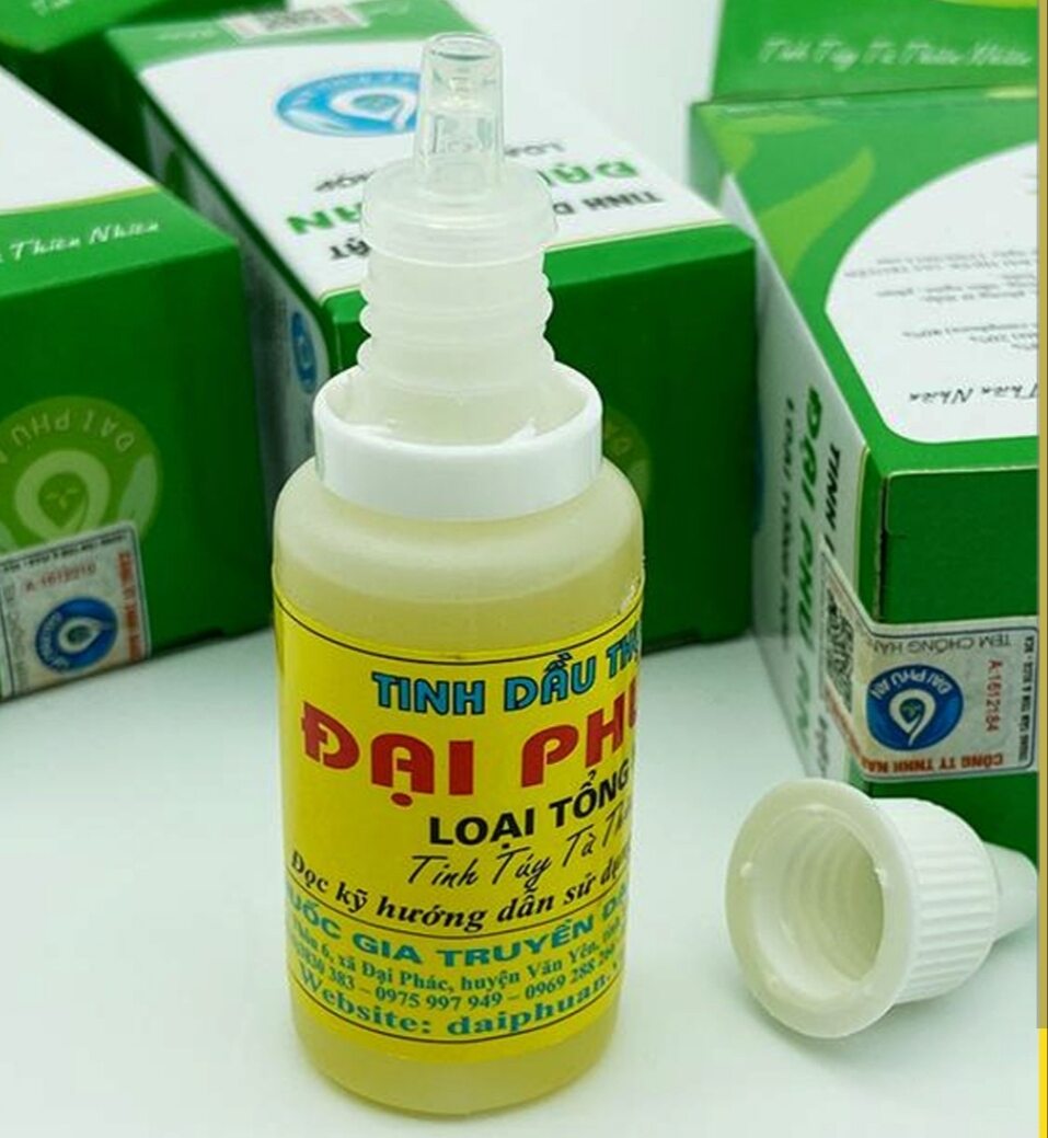 tinh dầu thực vật đại phú an lọ 15ml