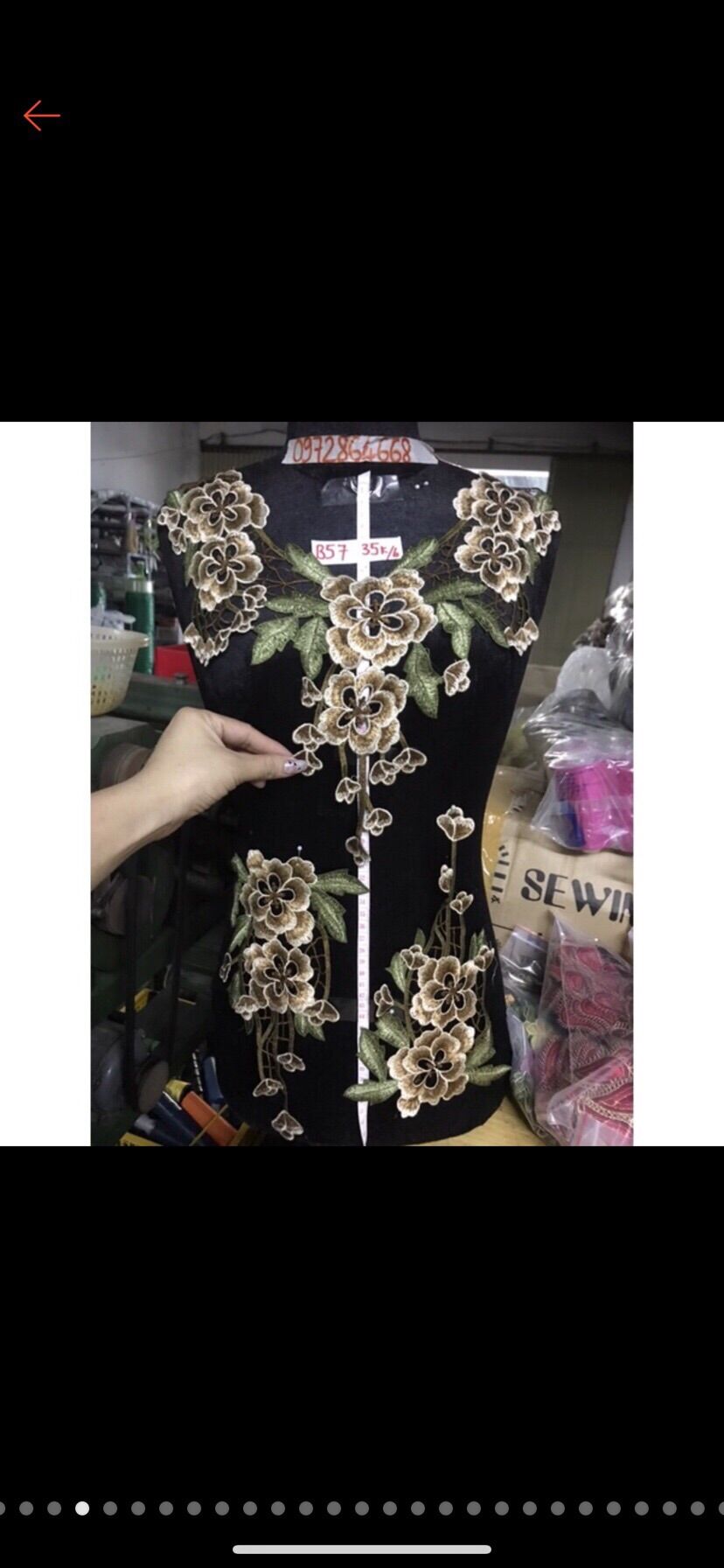 Bộ cổ và 2 tay