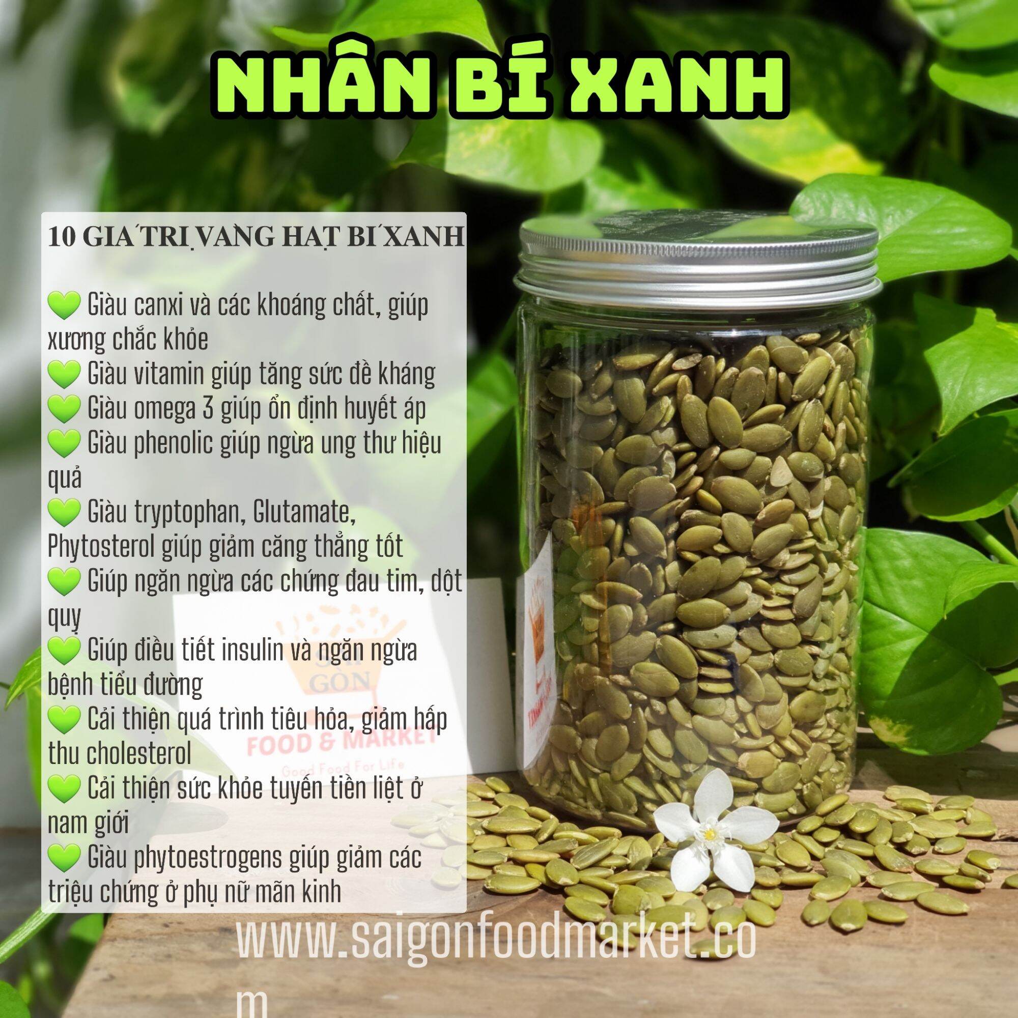 NHÂN BÍ XANH ẤN ĐỘ 500G