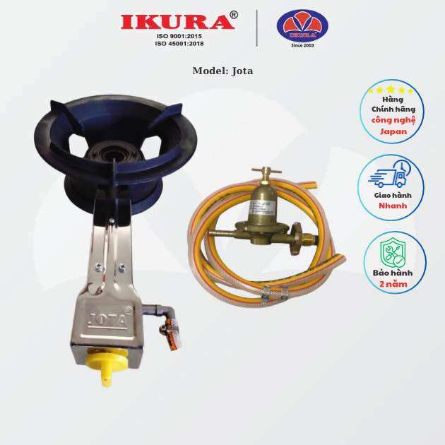 Bếp Ga Công Nghiệp Chất Lượng (Bếp Khè) Kèm Van Dây