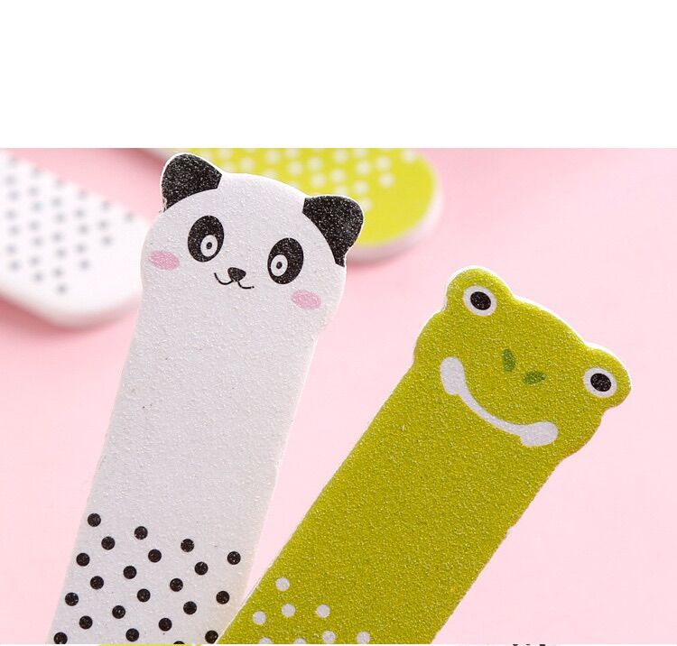 Dũa móng tay mini làm nail hình thú hoạ tiết